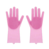 Magic Silicone Kitchen Gloves Dish Washing Gloves(1 Pair)