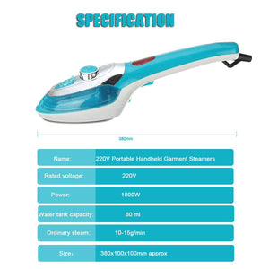 Portable Mini Electric Irons Steamers