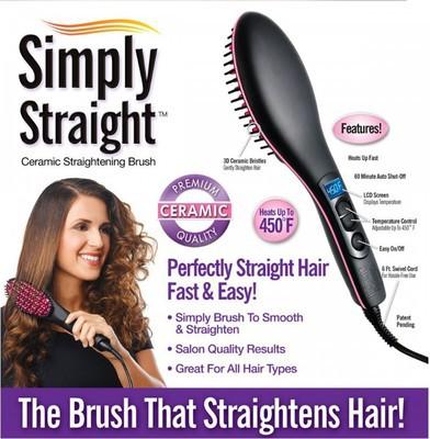 Hair Straightener Brush for women